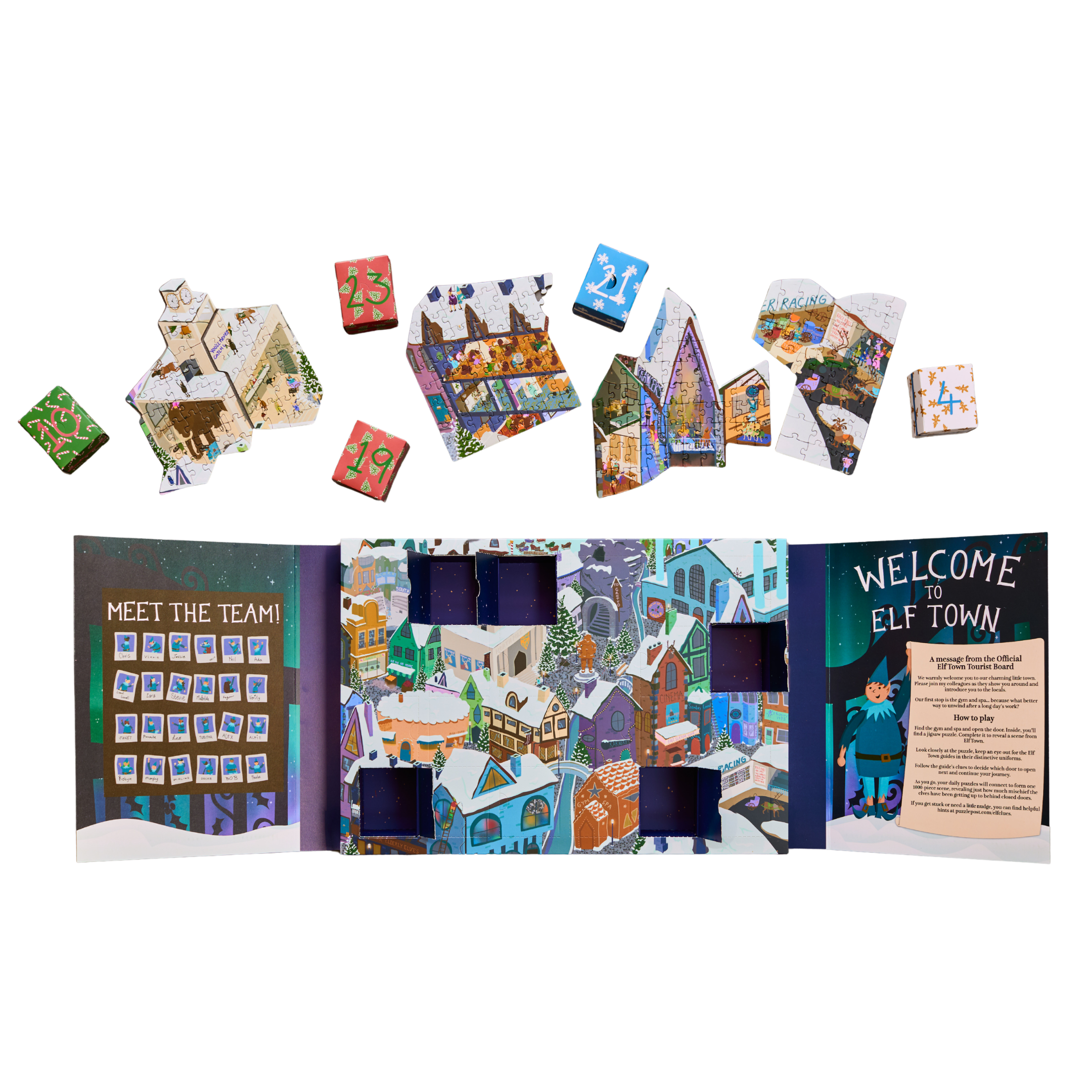 [PRE-ORDER] Elf Jigsaw Advent Calendar