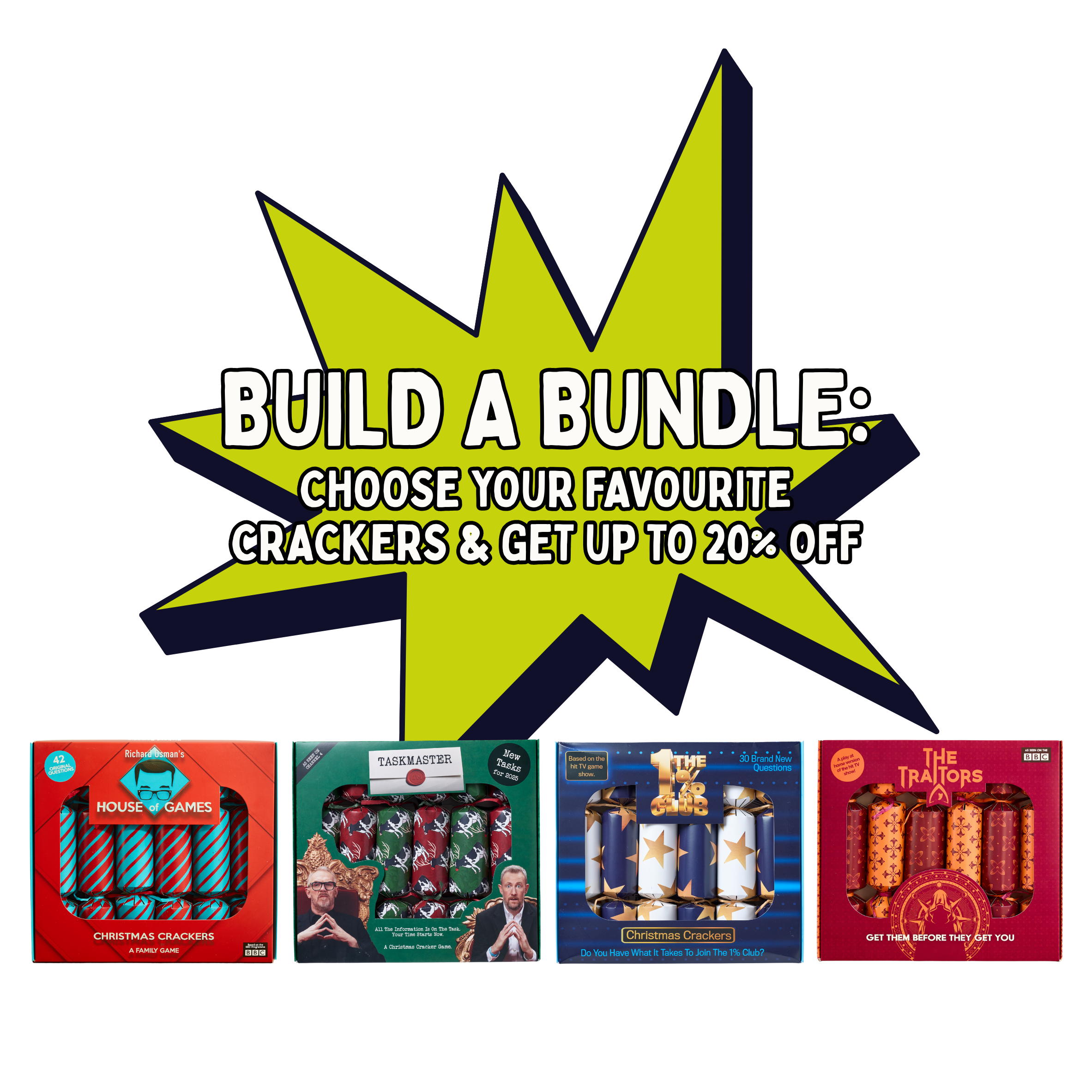 House of Games Christmas Crackers