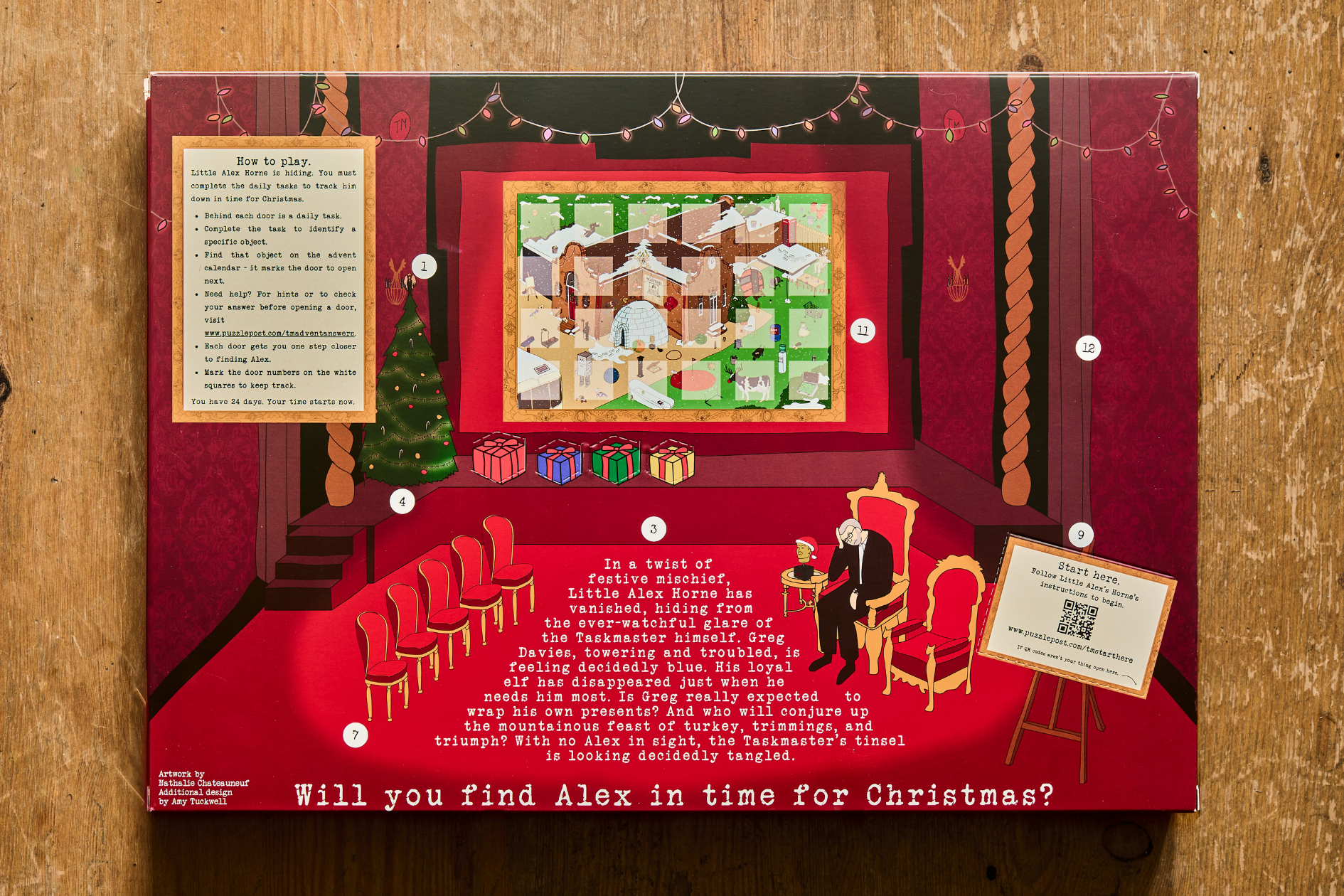 [PRE-ORDER] The Official Taskmaster Advent Calendar
