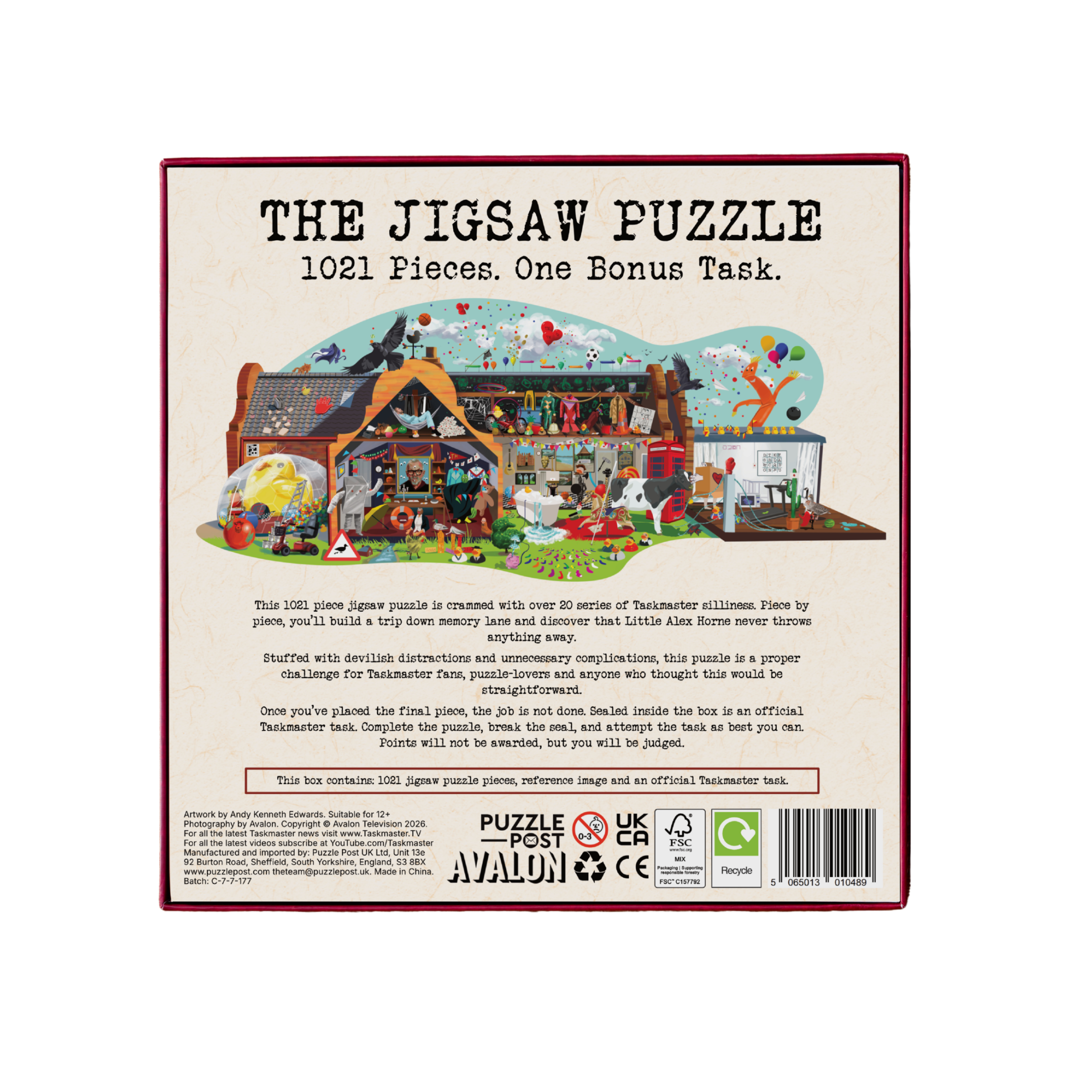 [PRE-ORDER] The Taskmaster Jigsaw Puzzle