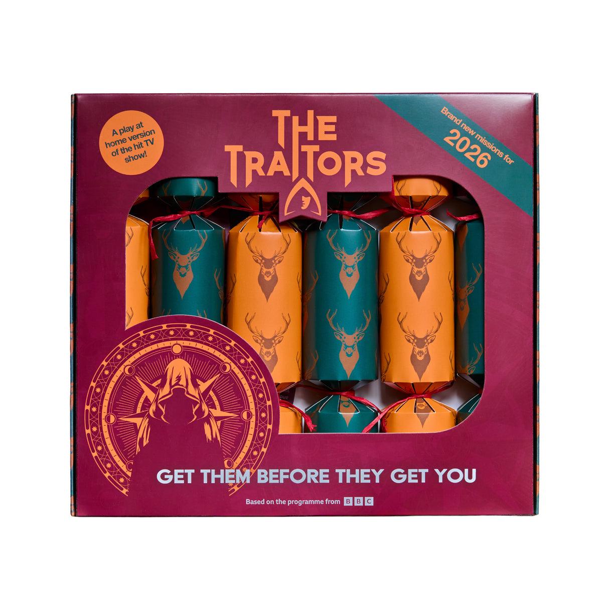 The Traitors Christmas Crackers 2026