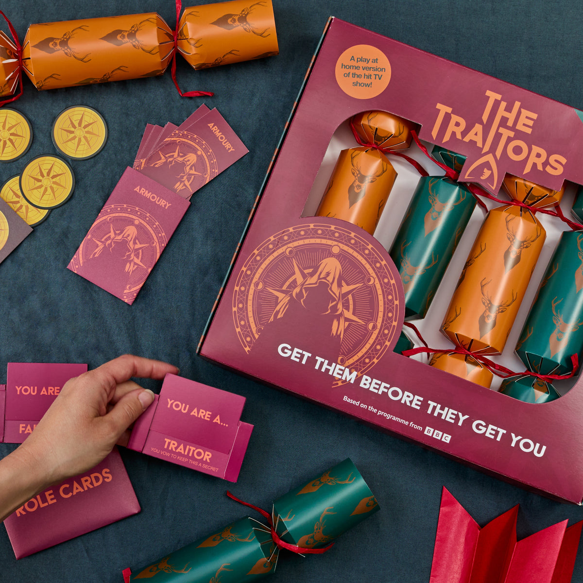The Traitors Christmas Crackers 2026