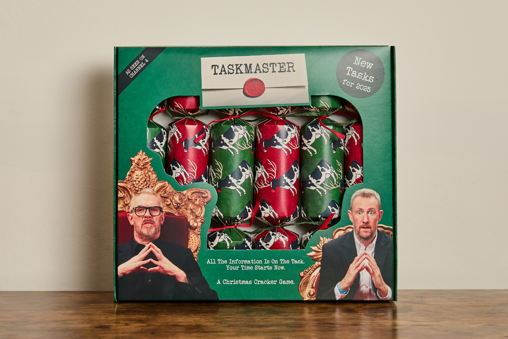 The Official 2025 Taskmaster Christmas Crackers – Puzzle Post The Official 2025 Taskmaster Christmas Crackers – Puzzle Post