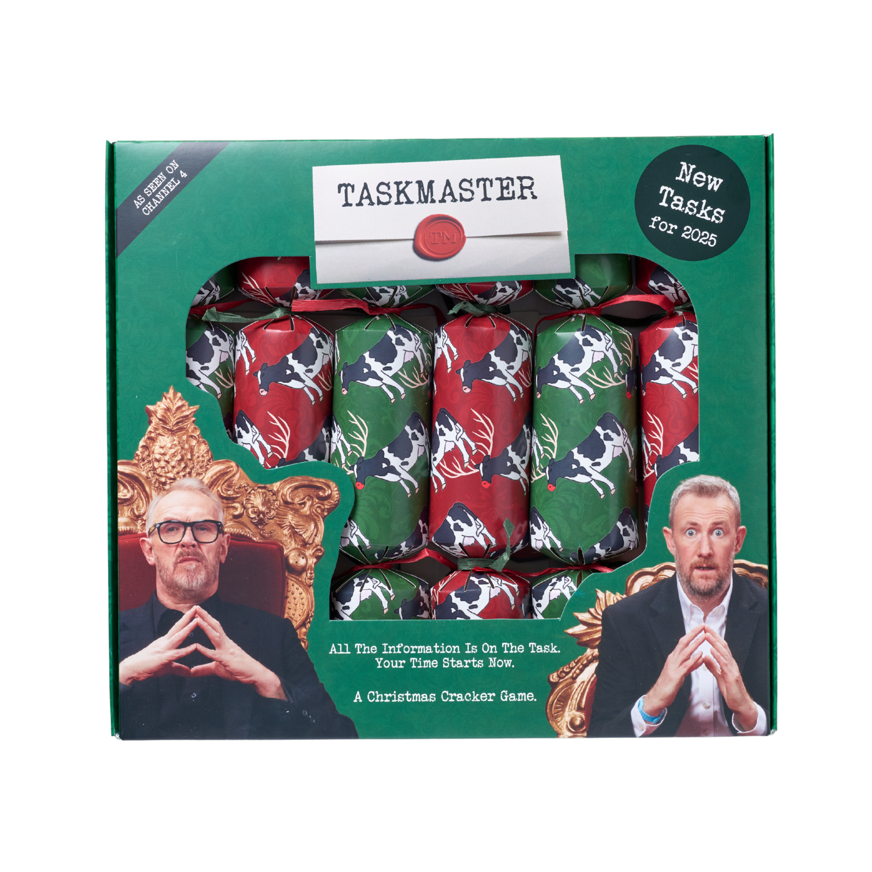 2025 Taskmaster Christmas Crackers