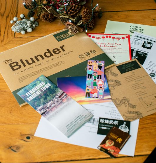 Escape Room in An Envelope: The Blunder